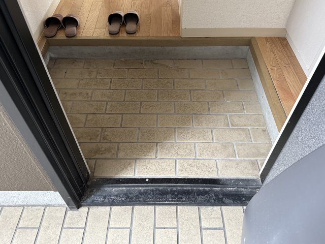 ハーティー黍田 B棟の玄関