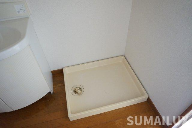 熊本市北区八景水谷２丁目のアパートの洗面所