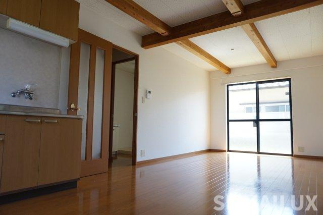 熊本市北区八景水谷２丁目のアパートの洋室