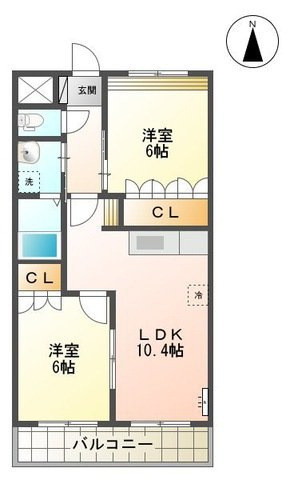 サンコート南の間取り