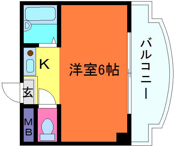 三景マンションの間取り