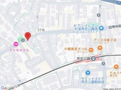 【地図】 | グローリオシェルト南烏山