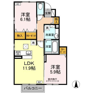 【間取り】 | エクレール双葉