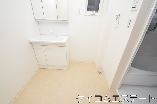 新築住宅　プラザコート永犬丸南町3丁目の洗面所