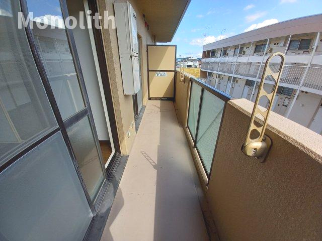 エルソレーユのバルコニー