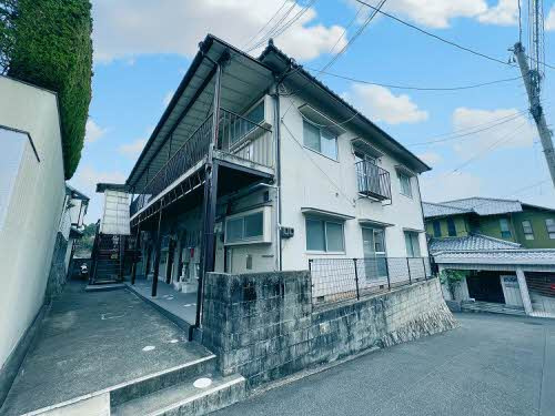 森ハイツの外観|外はこのようになっています