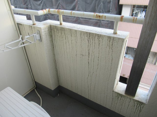 MＴビルのバルコニー|暖かな日差しのふりそそぐバルコニー