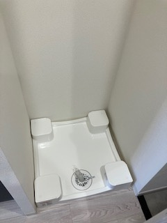 アドバンス神戸パーチェの洗面所|室内洗濯パン