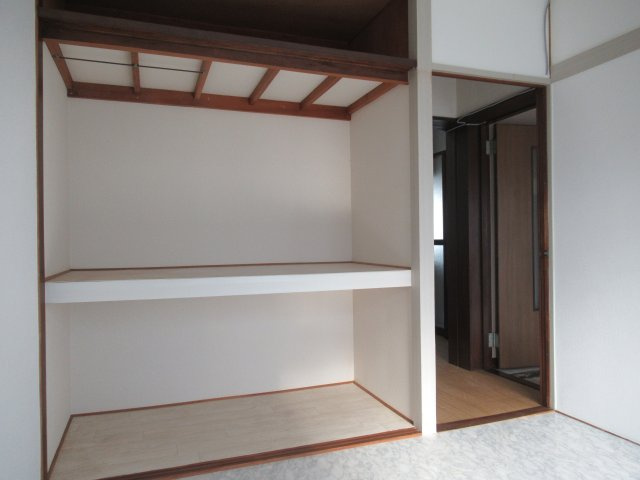 狩口台住宅２８号棟の収納|大きなものも収納できそうです