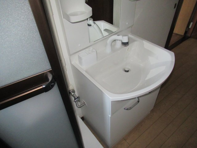 狩口台住宅２８号棟の洗面所|洗面化粧台は新調しました