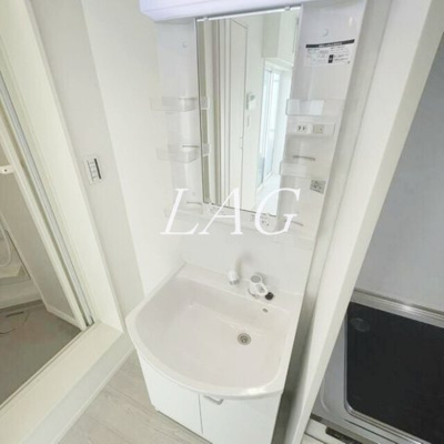 【洗面所】 | ＭＥＬＤＩＡ矢部 | 独立洗面台です。