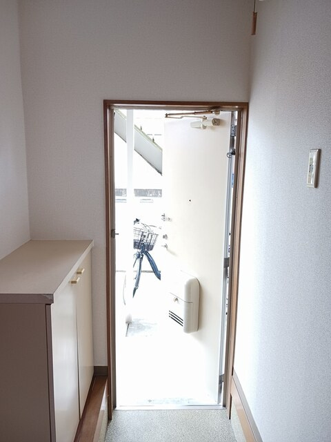 ビラ泉の玄関