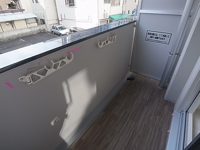 神戸市兵庫区湊町３丁目の賃貸マンションのバルコニー|バルコニー