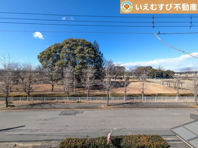 加須市騎西　中古戸建の展望|高い建物が無く開放感のある展望
展望も開けていてのどかな景色が望めます。日当りも良いですね♪