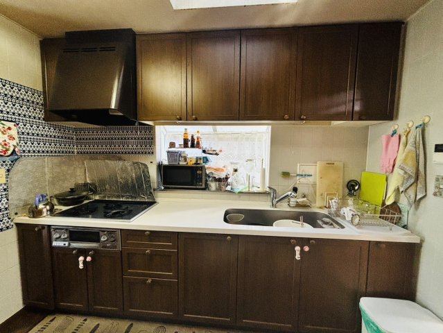 龍ケ崎市南が丘　中古物件のキッチン