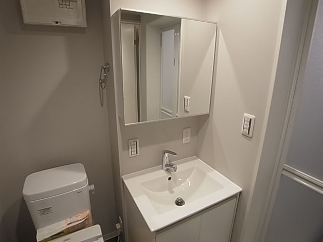 神戸市須磨区中島町３丁目のアパートの洗面所|シャンプードレッサー