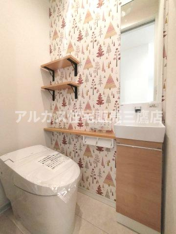 【内覧動画公開中】西東京市南町5丁目 新築戸建 西武新宿線 田無駅のトイレ