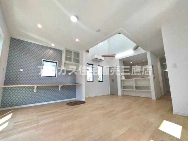 【内覧動画公開中】西東京市南町5丁目 新築戸建 西武新宿線 田無駅の居間・リビング