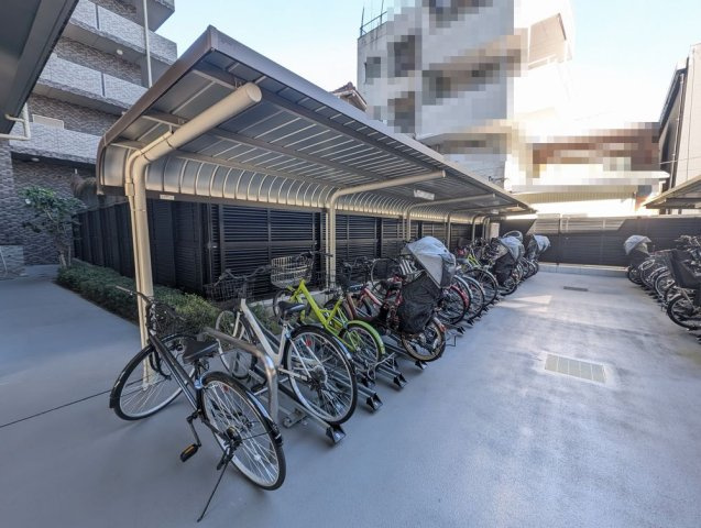 サンクレイドル名古屋大須の駐輪場|駐輪場①