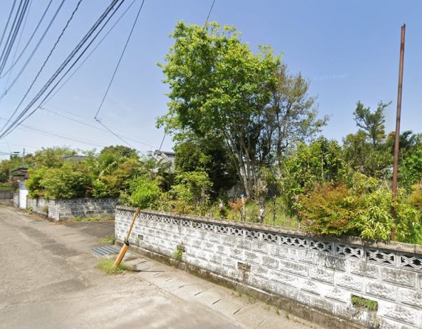 都城市上水流町の売地の外観