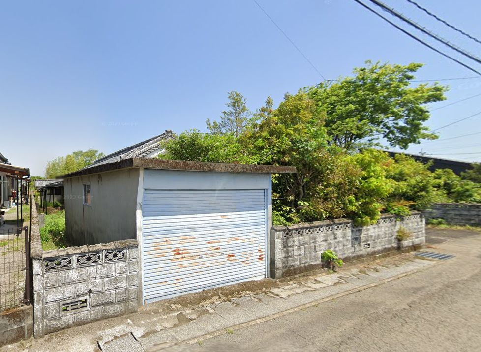 都城市上水流町の売地の外観
