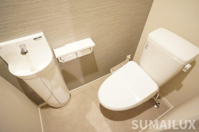 熊本市東区神園１丁目の賃貸マンションのトイレ