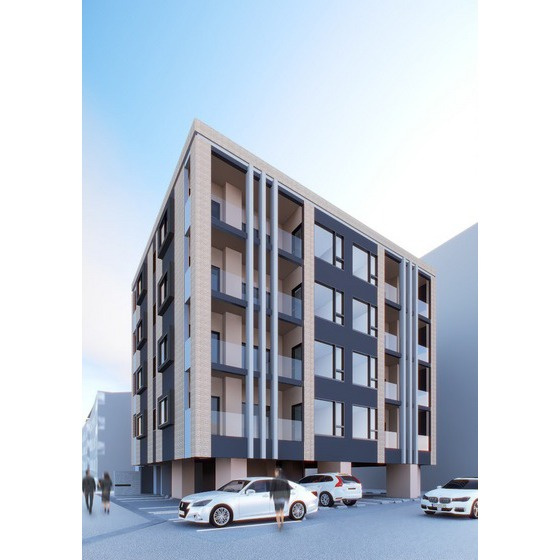 APEX神園の外観パース