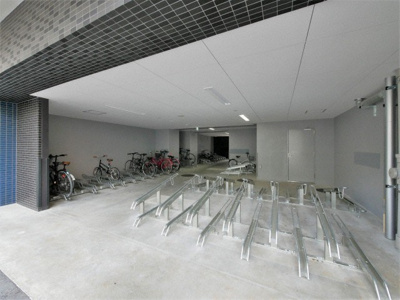 【その他共用部分】 | プレサンス南堀江ザ・センス | 駐輪場です