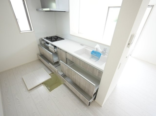 【キッチン】 | よかタウン菊池郡大津町美咲野4丁目1期　1号棟 | キッチン収納