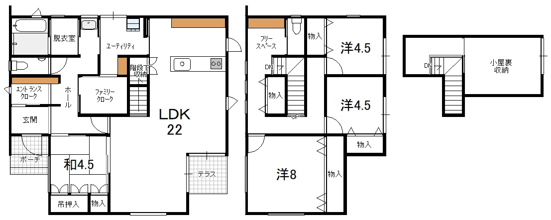 【間取り】の画像