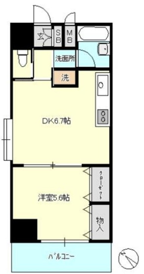 【間取り】 | マンションアクロス西巣鴨