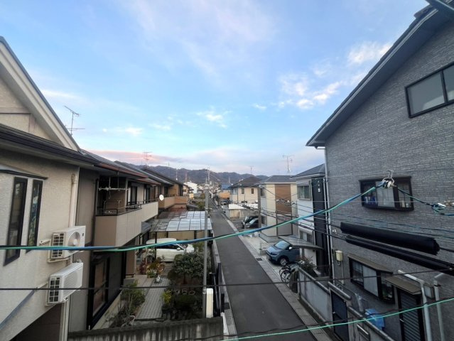 ◆南西向き角地◆令和６年１１月リフォーム済みの美宅◆宇治市五ヶ庄戸ノ内の展望|バルコニーからの眺望(南側)