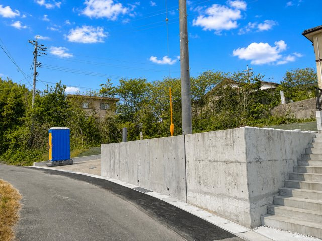 【前面道路含む現地写真】 | フィールズ西岐波（江頭）
