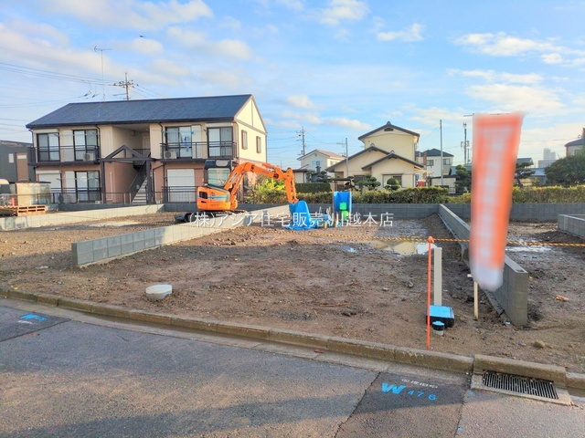 月々１０万円台～　新築戸建　川越市今成13期の外観|3号棟　外観　更地