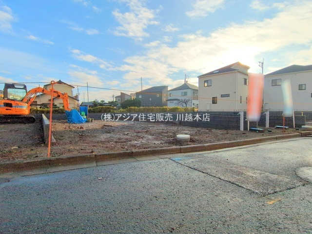 月々１０万円台～　新築戸建　川越市今成13期の前面道路含む現地写真|3号棟