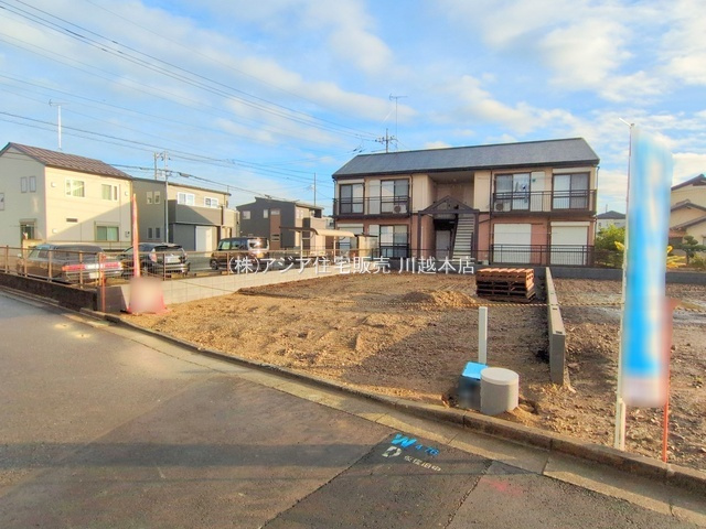 月々１０万円台～　新築戸建　川越市今成13期の外観|1号棟　外観　更地