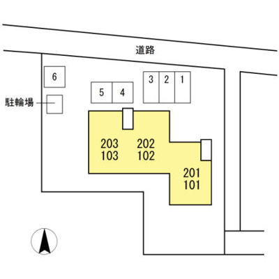 【区画図】 | ヴィレッジコート・