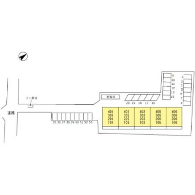 【区画図】 | コーポラス多治米