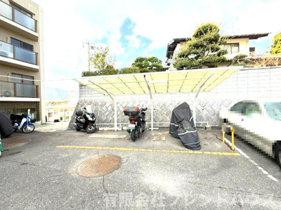 【駐輪場】 | ダイアモンドフォーラム五日市皆賀 | バイク置場