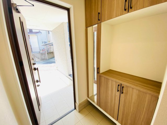 リナージュ／中央区帯山4丁目第1期／３号棟の玄関