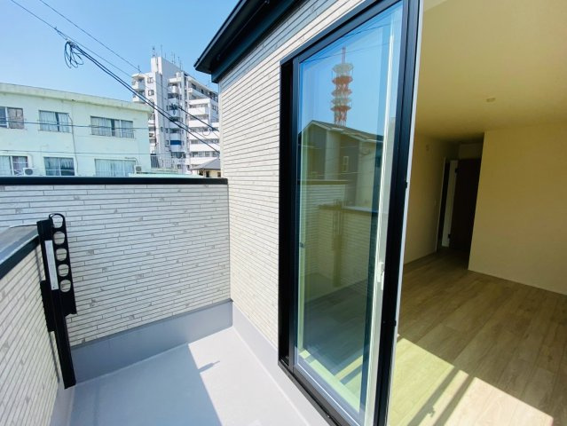 リナージュ／中央区帯山4丁目第1期／３号棟のバルコニー