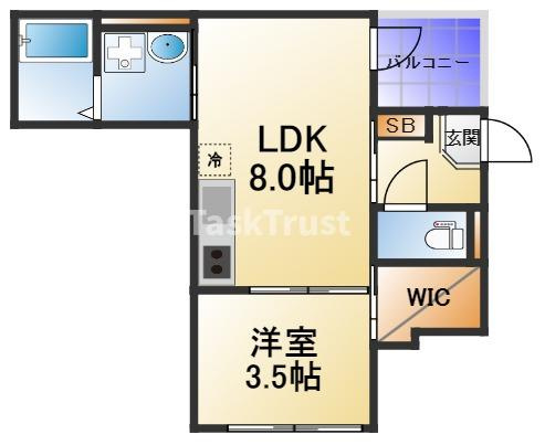 【間取り】 | ハーモニーテラス新森Ⅱ