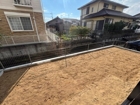 リーベルガーデン蟹江町本町　全2棟　新築住宅の庭