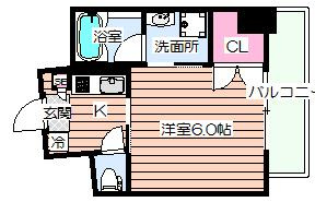 【間取り】 | Luce Shinfukushima（ルーチェ新福島）