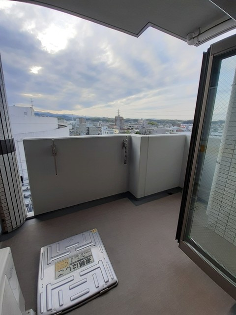 スカイガーデンタワーのバルコニー