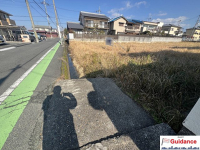 【前面道路含む現地写真】 | 奈良市法華寺町　土地