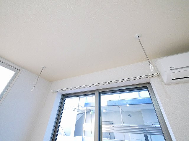 セリシール桜杏の設備|室内物干しです