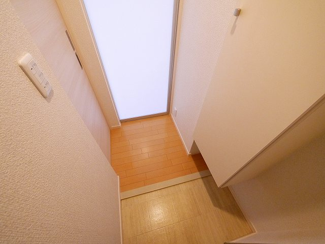 セリシール桜杏の玄関|毎日通る玄関はこちらです