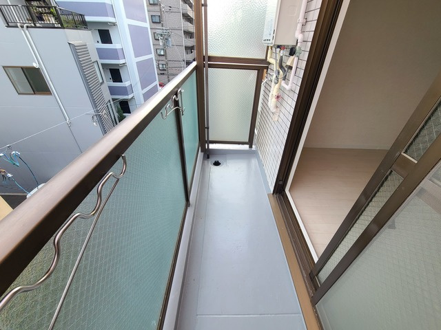 充分な広さのバルコニーです