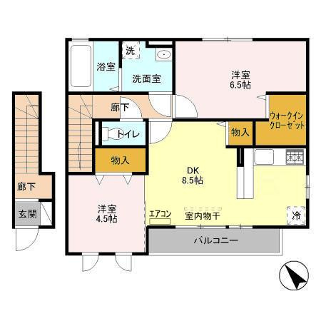 【間取り】 | グランシャリオ Ａ